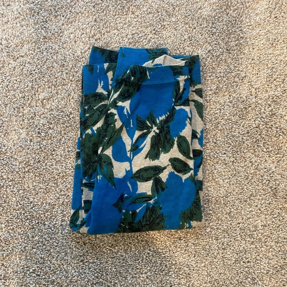 NWT J. Crew Tippi Floral Sweater with Sequins, Size small, Azure blue - Picture 5 of 7